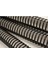 6 mm Siyah Plastik Spiral, 100 Adet Paket, Dayanıklı ve Esnek Kullanım 1