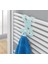 Buffer® Hang It Pratik Kolay Taşımabilir Havlupan 2 Kancalı Banyo Askısı 1