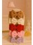 Kız Bebek & Çocuk Fiyonklu Bandana 5'li Set (Krem/beyaz/kırmızı/pembe/mor) 1