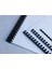 8 mm Siyah Plastik Spiral 100'LÜ, Dayanıklı ve Kullanışlı Ofis ve Okul Ihtiyaçları Için 6