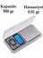 Buffer® Dijital Hassas Elektronik Cep Terazi Tartı 500 gr 001 gr Hassasiyet 2