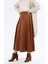 Düz Mevlana Süet Etek Kadın 3
