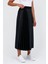 Kadın Siyah Beli Lastikli Piliseli Etek 3