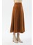 Kadın Taba Yüksek Bel Süet Mevlana Etek 5