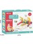 BIB6016- Vardem Piyanolu Bebek Yürüteci ve Tavşan Desenli Kırmızı Oyun Halısı 2 In 1 1