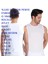 Erkek Penye Kolsuz O Yaka Bodi Atlet Beyaz Siyah Gri 6 Adet 4