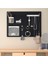 76X56 cm Çok Amaçlı Siyah Pano Pegboard, Düzen ve Organizasyon Için Mükemmel 5