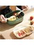 2 Katlı Taşınabilir Yemek Kabı Lunch Box Diyet Beslenme Kutusu Saklama Kabı 3