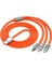 3 In 1 Type-C + Micro USB + Lightning Hızlı Şarj Kablosu Silikon Kablo 1 Metre Opp Ambalaj (4915) 1