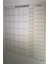 Aylık Planlayıcı Takvim Çizelgesi 100X100 Cm, Beyaz Tahta, Pratik ve Şık Tasarım 1