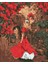 5d Elmas Boyama Seti – kırmızı Elbiseli Kadın | 40X50 cm - Tuvale Gerili Diamond Painting Sayılarla Boyama Elmas Mozaik Tablo 2