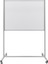 Ayaklı 90X120 Mobil Yazı Tahtası, Tekerlekli, Tek Taraflı, Beyaz 1