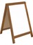Ayaklı Çatı Tipi Yazı Tahtası Menüsü, 50X70, Çift Taraflı, Beyaz 1