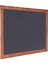 60X90 cm Ahşap Çerçeveli Kara Tahta, Tebeşir Yazı Tahtası, Siyah Renk 2