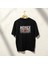 Erkek Siyah Oversize Money Baskılı Tişört 1