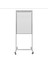 Yazı Tahtası 65X100 Tekerlekli Ayaklı Flipchart, Aparatlı, Laminant Yüzey, Beyaz 1