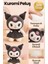 Kawaii Kuromi Sevimli Kostümlü Karakter - Sevimli Elbiseli - 24 cm Yumuşak Doku 3