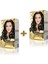 Golden Beauty 24K 6.1 Küllü Koyu Kumral Boya Seti 2 Adet 1
