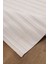 Kadife Bambu Dokuma Modern Kaymaz Salon Halısı Mutfak Halısı Koridor Halısı Yolluk Çizgi Beyaz 5