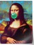 Çerçevesiz Poster, Mona Lisa Sakız Mizahi Tasarım, Çalışma Odası Dekoru Poster No: 111187 1