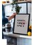 Siyah Çerçeveli Tablo, Good Vibes Only Yazı, Genç Odası Dekoru Poster No: 111932 3
