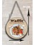 Waffle Salonu Duvar, Kapı, Çift Taraflı Askılı Pano Karşılama Tabelası, Waffle Dükkan Süsü 5