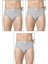 3'lü Paket Erkek Pamuklu Penye Süprem Esnek Rahat Slip Külot Büyük Bedenli 1