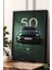 Bullitt Mustang 50.yıl Çerçeveli Tablo - Special Edition Car Poster 1