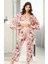 Iç Giyim Miss Laris Üçlü Lüx Saten Pijama Takımı Çeyizlik 1
