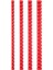 Kırmızı 16 mm Plastik Spiral, 100'LÜ Paket, Dayanıklı ve Çok Amaçlı Kullanım 1