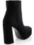 Mat Siyah Kadın Bot & Bootie K02527300138 3