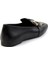 Siyah Kadın Loafer Ayakkabı K01641021609 4