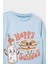 Erkek Bebek Pijama Takımı Baskılı Uzun Kollu Üst Uzun Alt F0547A525AU 3
