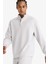 Fit Standart Fit Dik Yaka Yarım Fermuarlı Modal Sporcu Sweatshirt E9772AX25AU 2