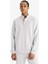 Fit Standart Fit Dik Yaka Yarım Fermuarlı Modal Sporcu Sweatshirt E9772AX25AU 4