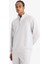 Fit Standart Fit Dik Yaka Yarım Fermuarlı Modal Sporcu Sweatshirt E9772AX25AU 5