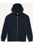 Comfort Fit Kapüşonlu İçi Yumuşak Tüylü Basic Düz Cepli Kalın Fermuarlı Sweatshirt D7599AX25AU 7