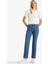 Comfort Straight Yüksek Bel Bilek Boy Jean Yıkamalı Pantolon D8154AX25AU 1