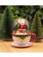 Kırmızı Yılbaşı Kar Küresi ve Noel Temalı Fincan Seti 1