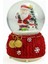 Büyük Boy Noel Baba Kar Küresi, Kırmızı, Şık ve Sıcak Hava Katlayan Dekorasyon 1