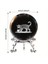 Şık Metal Ayaklı 3D Kedi Cam Küre, 6cm, Dekoratif ve Estetik Tasarım 3
