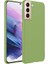 Samsung Galaxy S22 Plus İnce Mat Silikon Kılıf Yeşil 1