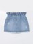 Lcw Kids Mavi Beli Lastikli Kız Bebek Jean Etek 1