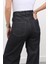 Kadın Yüksek Bel Likralı Straight Jean Kot Pantolon 3