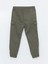 Lcw Kids Haki Beli Lastikli Erkek Çocuk Jogger Pantolon 5