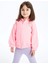 Lcw Kids Pembe Kapüşonlu Uzun Kollu Kız Bebek Fermuarlı Sweatshirt 1