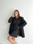 Kadın Oversize Antrasit Blazer Ceket 4
