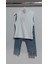 Hırka T-Shirt Kot Pantolonlu 3 Lü Çocuk Takım 1