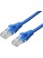 Alfais 5149 Cat6 Ethernet Patch Adsl Internet Kablosu, 0.3 M, Mavi 1