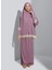 Iki Parça Düz Renk Başörtülü Kadın Namaz Elbisesi 3